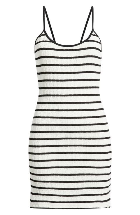 Bobby Stripe Sleeveless Minidress