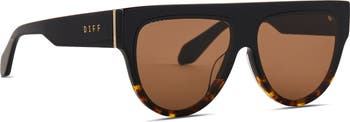 Georgie 58mm Gradient Flat Top Sunglasses