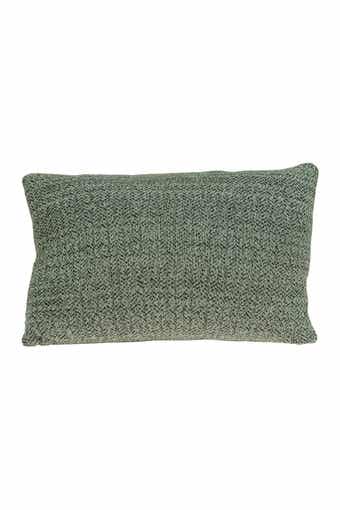 Buck Lodge Pillow - 16" x 24" - Grey