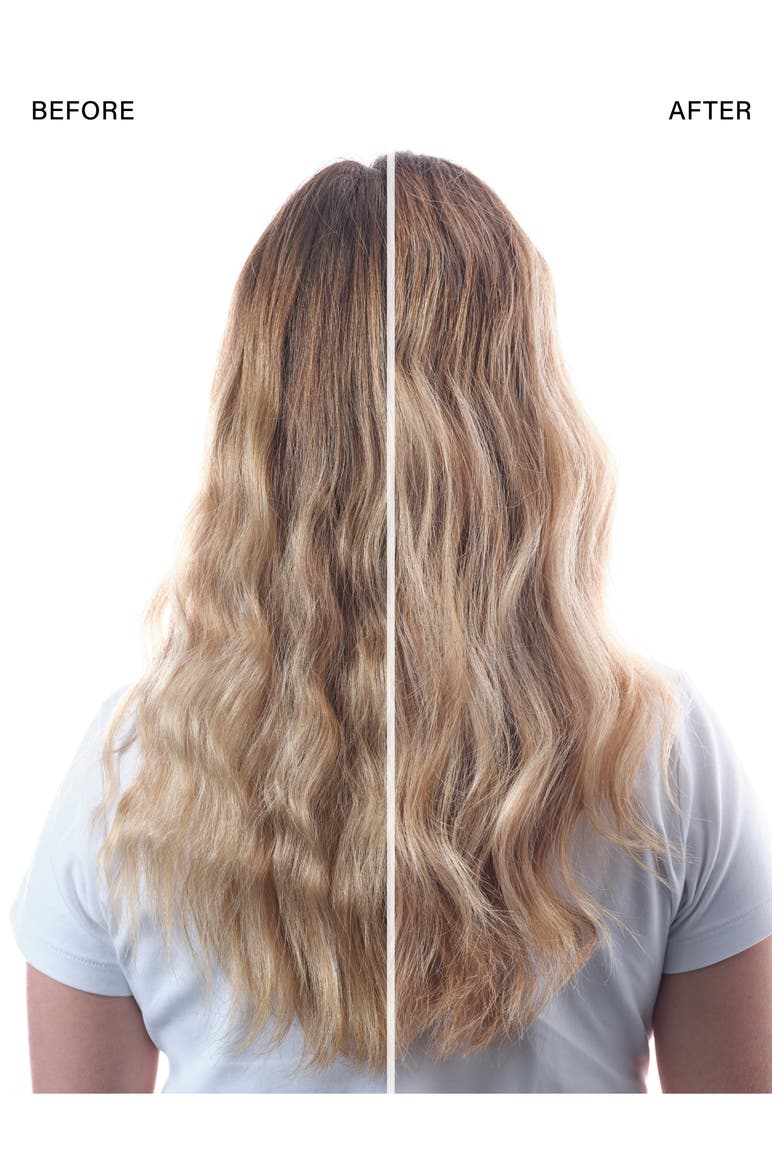 Blonde, White & Grey Hair Mask, Alternate, color, NO COLOR