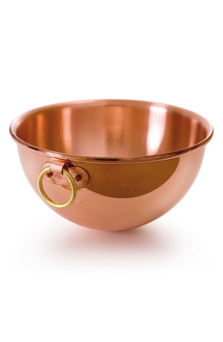 Mauviel M'passion Copper Egg White Beating Bowl, Main, color, 