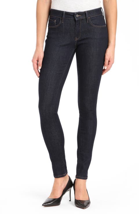 Alexa Supersoft Skinny Jeans (Dark Rinse)
