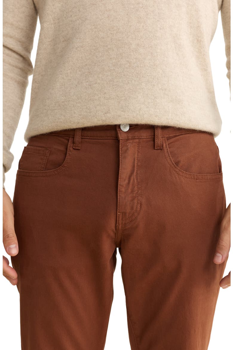 ORD Straight Leg Twill Pants, Alternate, color, SIENNA BROWN