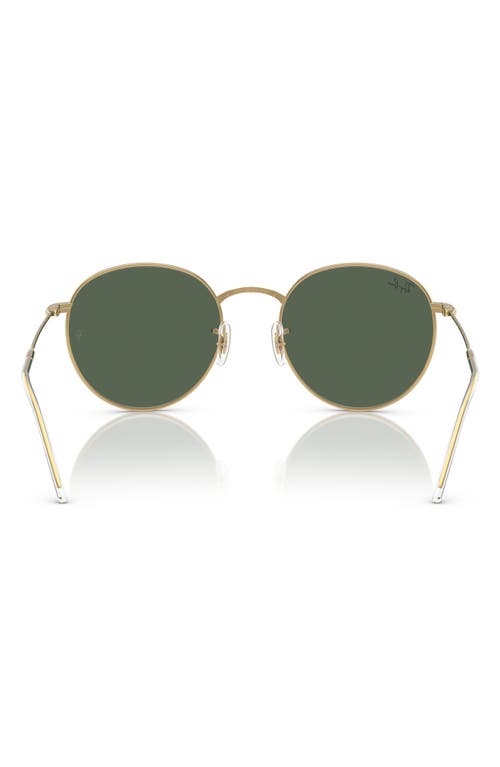 Ray Ban Ray-ban Reverse 53mm Phantos Sunglasses In Gold Flash