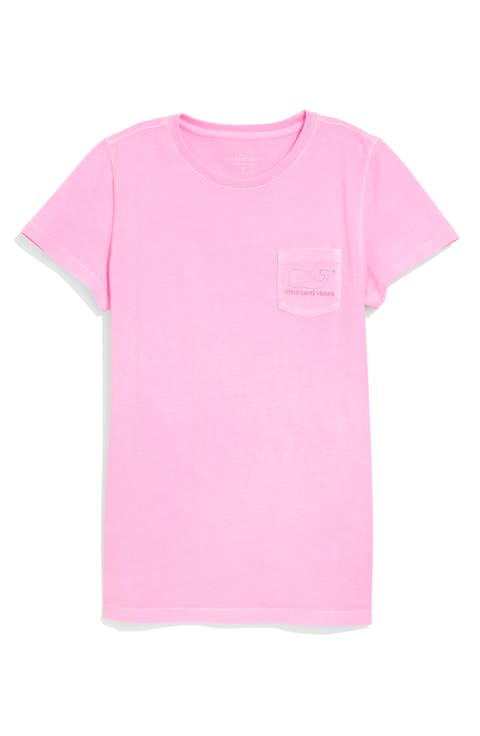 Whale Pocket Cotton Graphic T-Shirt