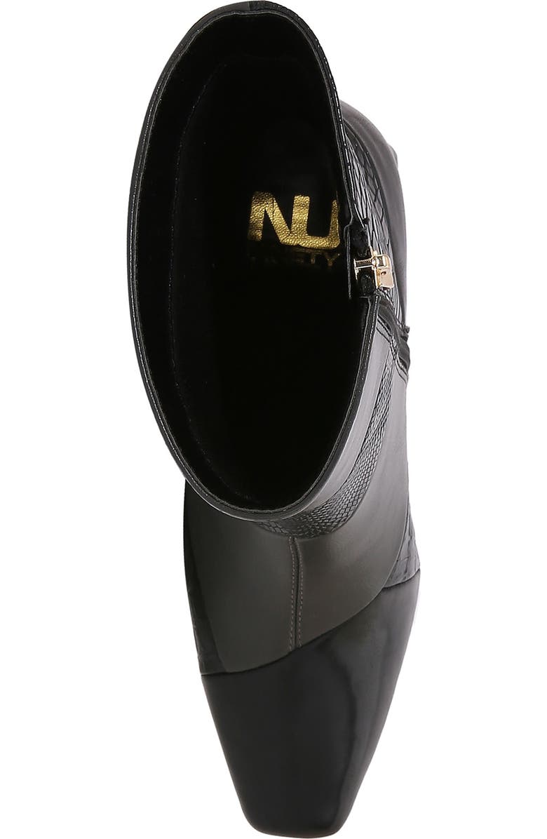 NINETY UNION Leah Block Heel Bootie, Alternate, color, Black Multi