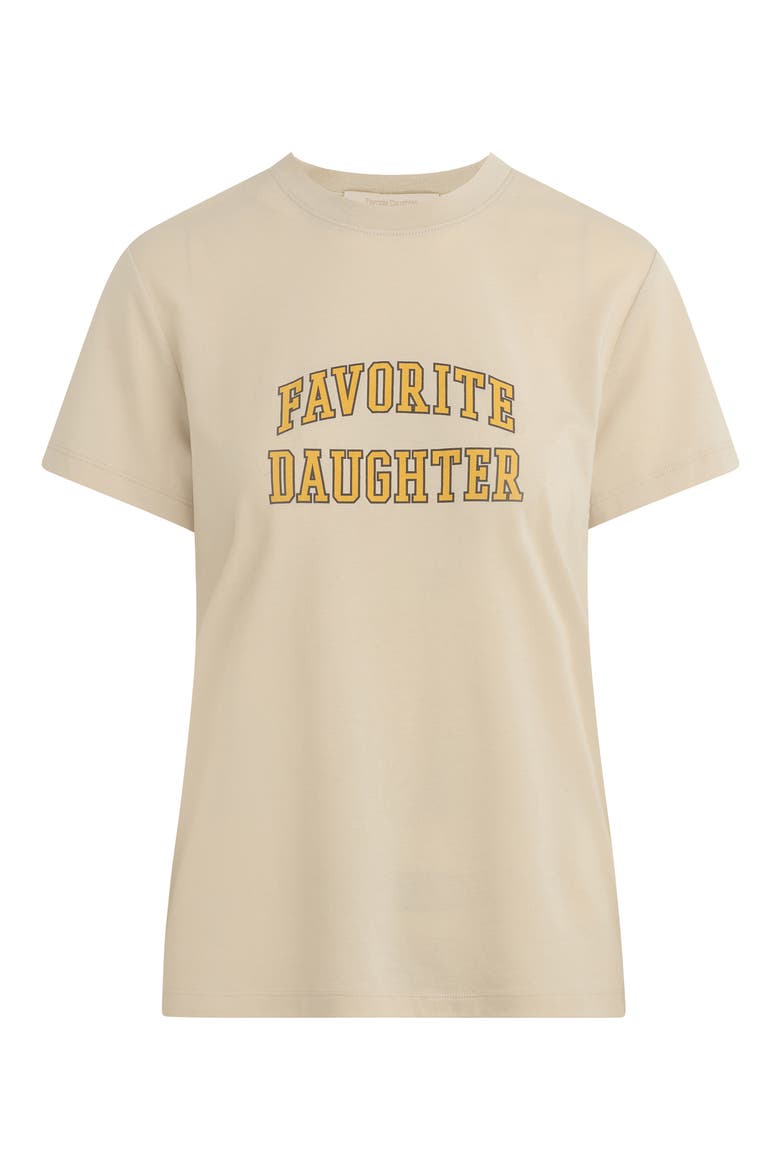 The Collegiate Classic Graphic T-Shirt, Alternate, color, STONE/ DIJON