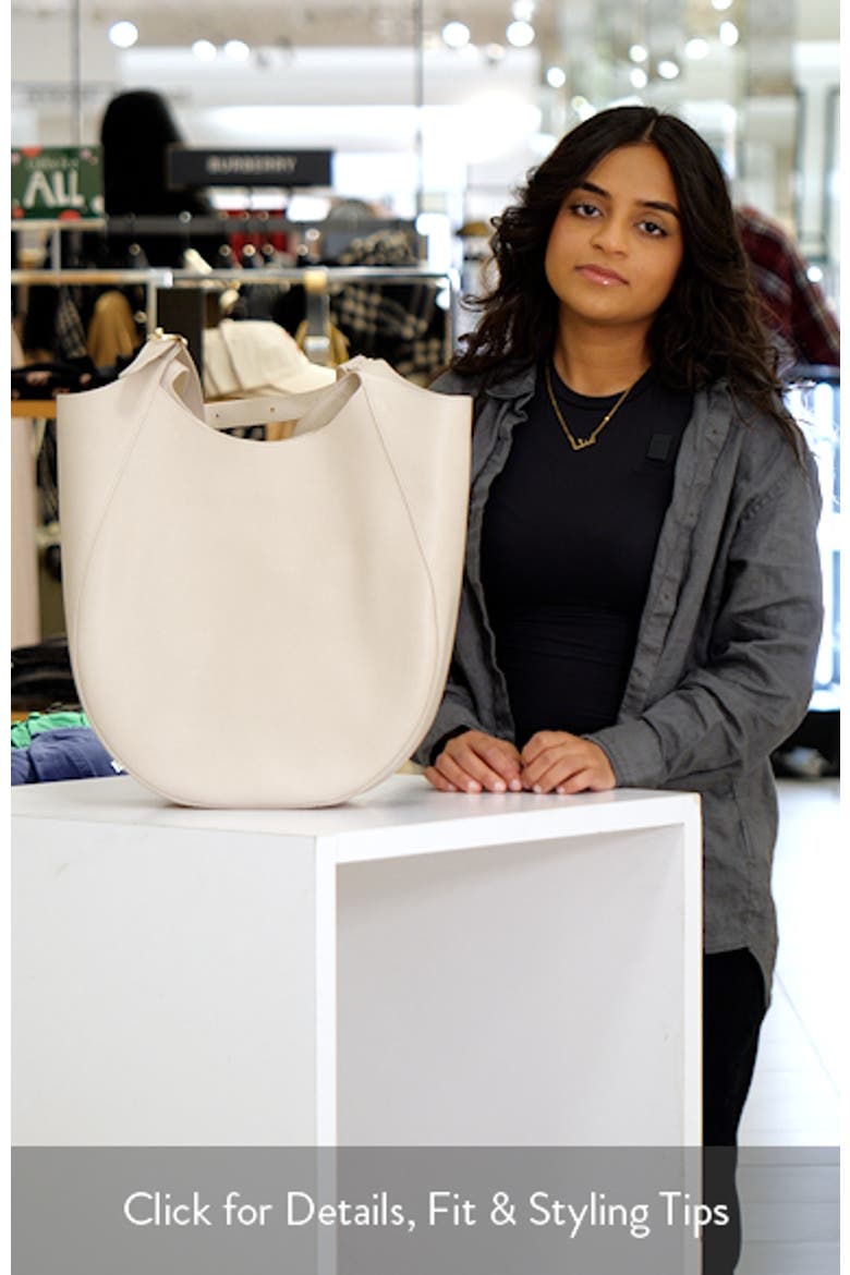 Extra Large Le Foulonné Leather Tote video
