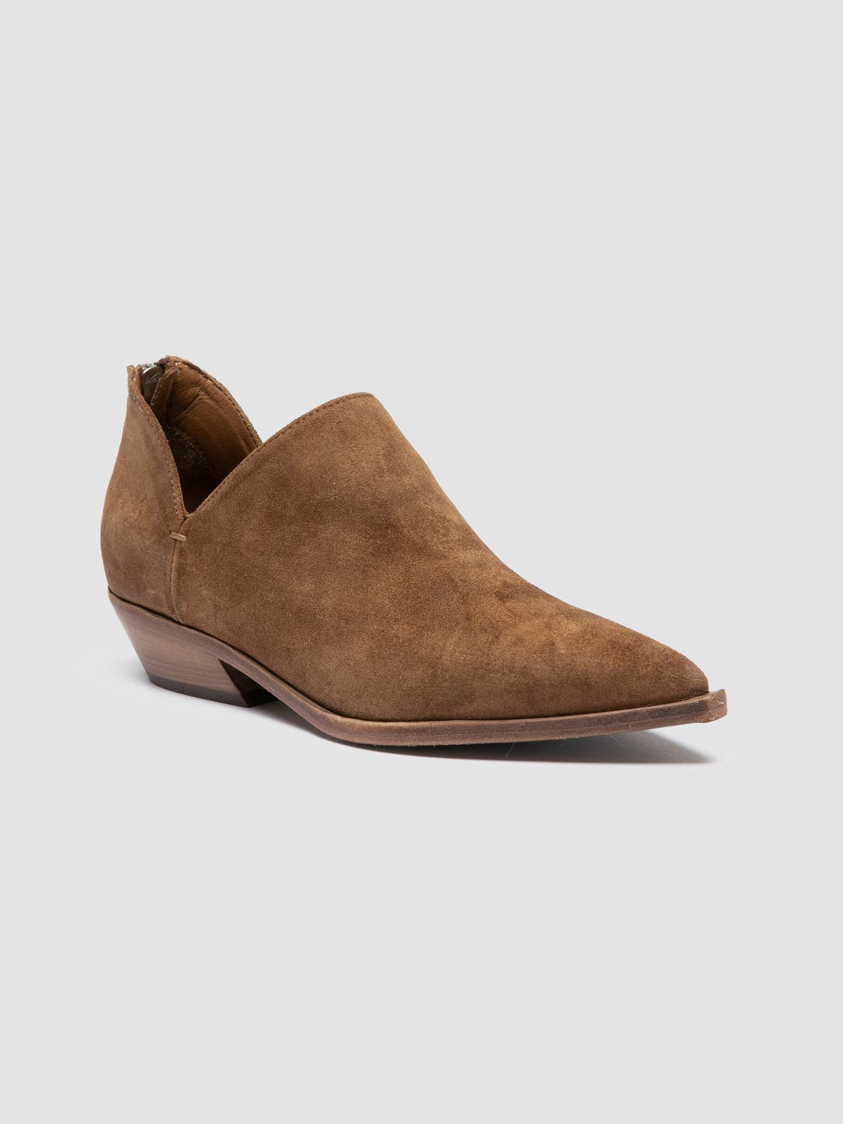 Noelie DD 106 Suede Ankle Boots, Alternate, color, Light Brown