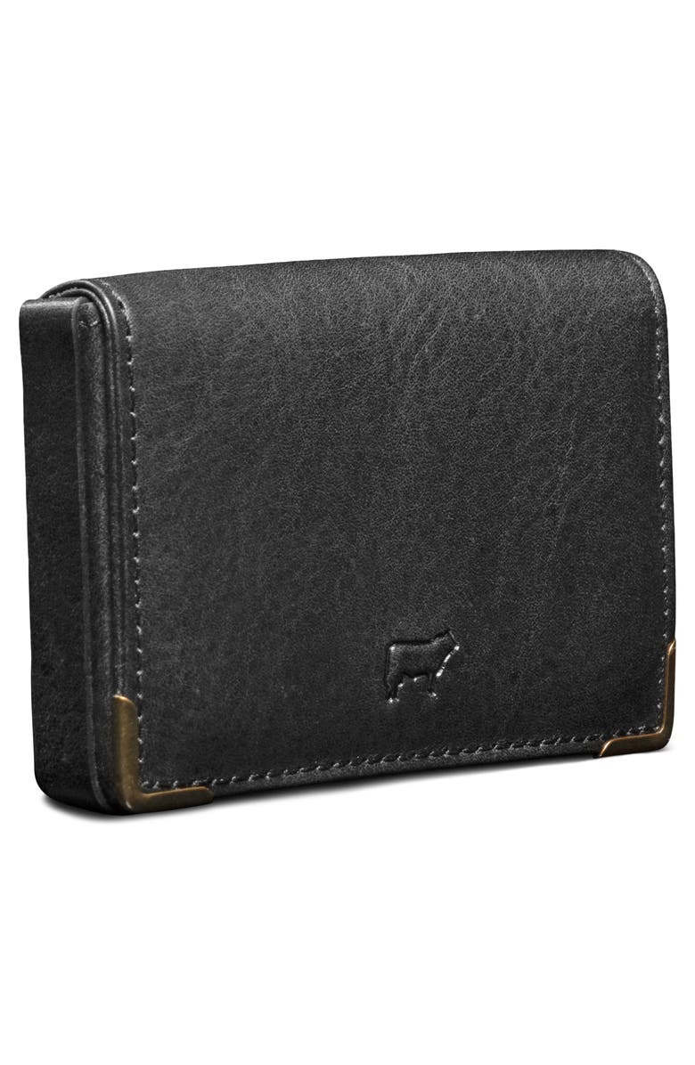Will Leather Goods William Leather Card Case, Alternate, color, Black