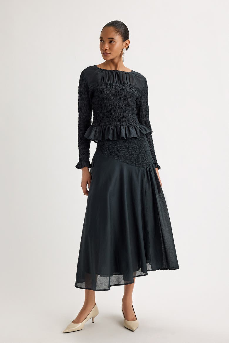 Cielo Top, Alternate, color, Black