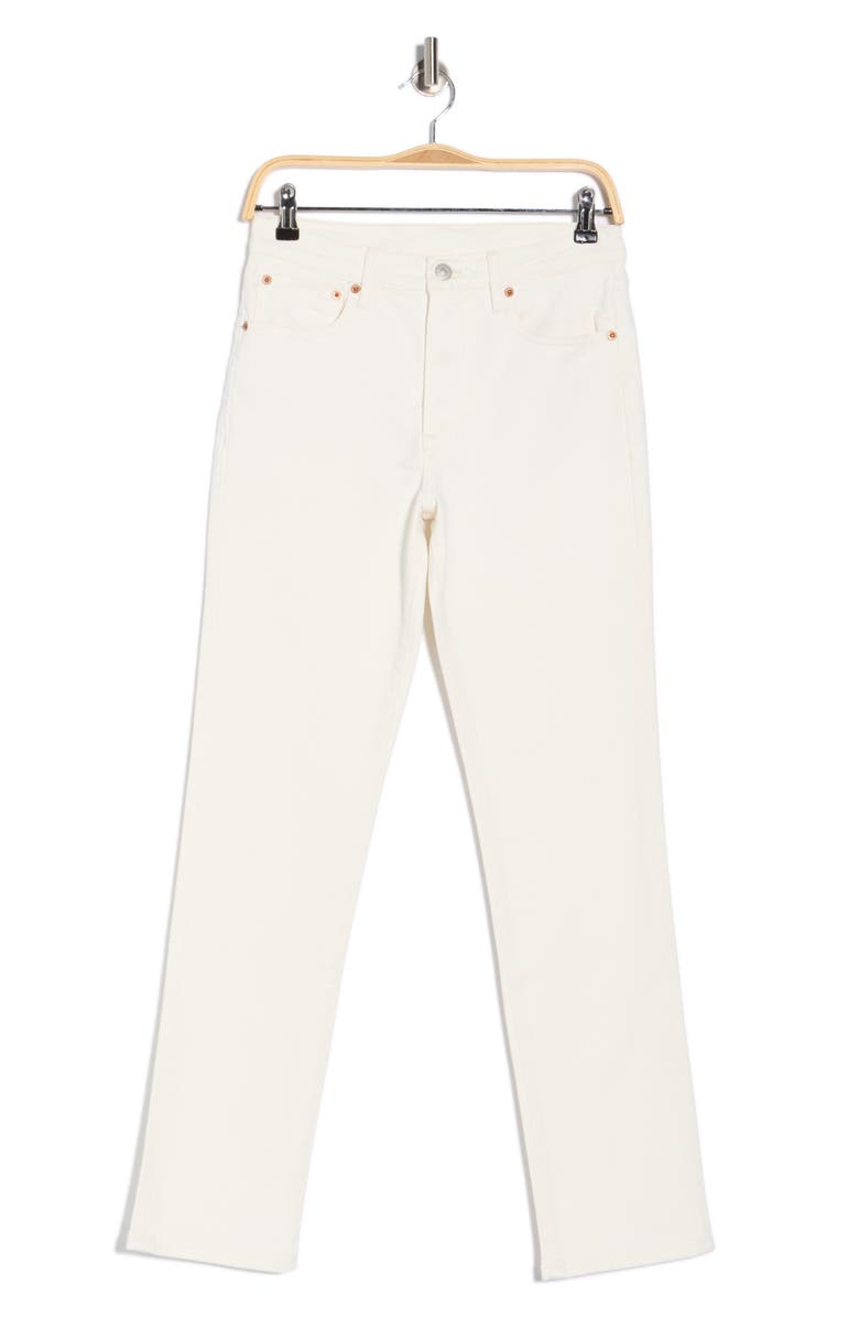 BUCK MASON Mid Rise Ankle Cigarette Jeans, Alternate, color, Natural