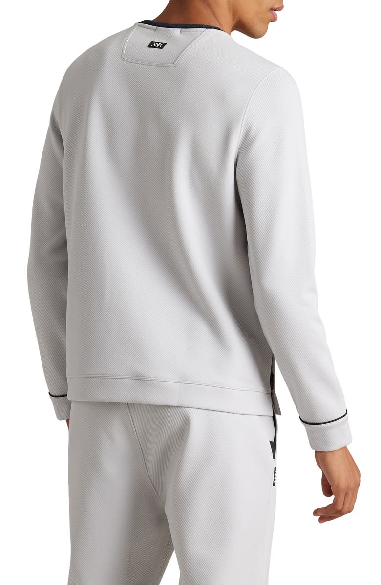 Rhone The Quantum Ribbed Pullover, Alternate, color, Sleet Gray