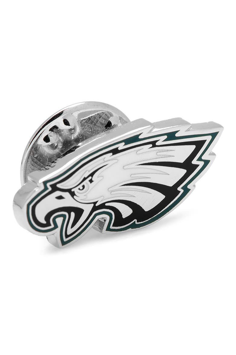 Philadelphia Eagles Lapel Pin, Main, color, WHITE