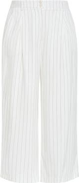 City Chic Eva Stripe Wide Leg Pants