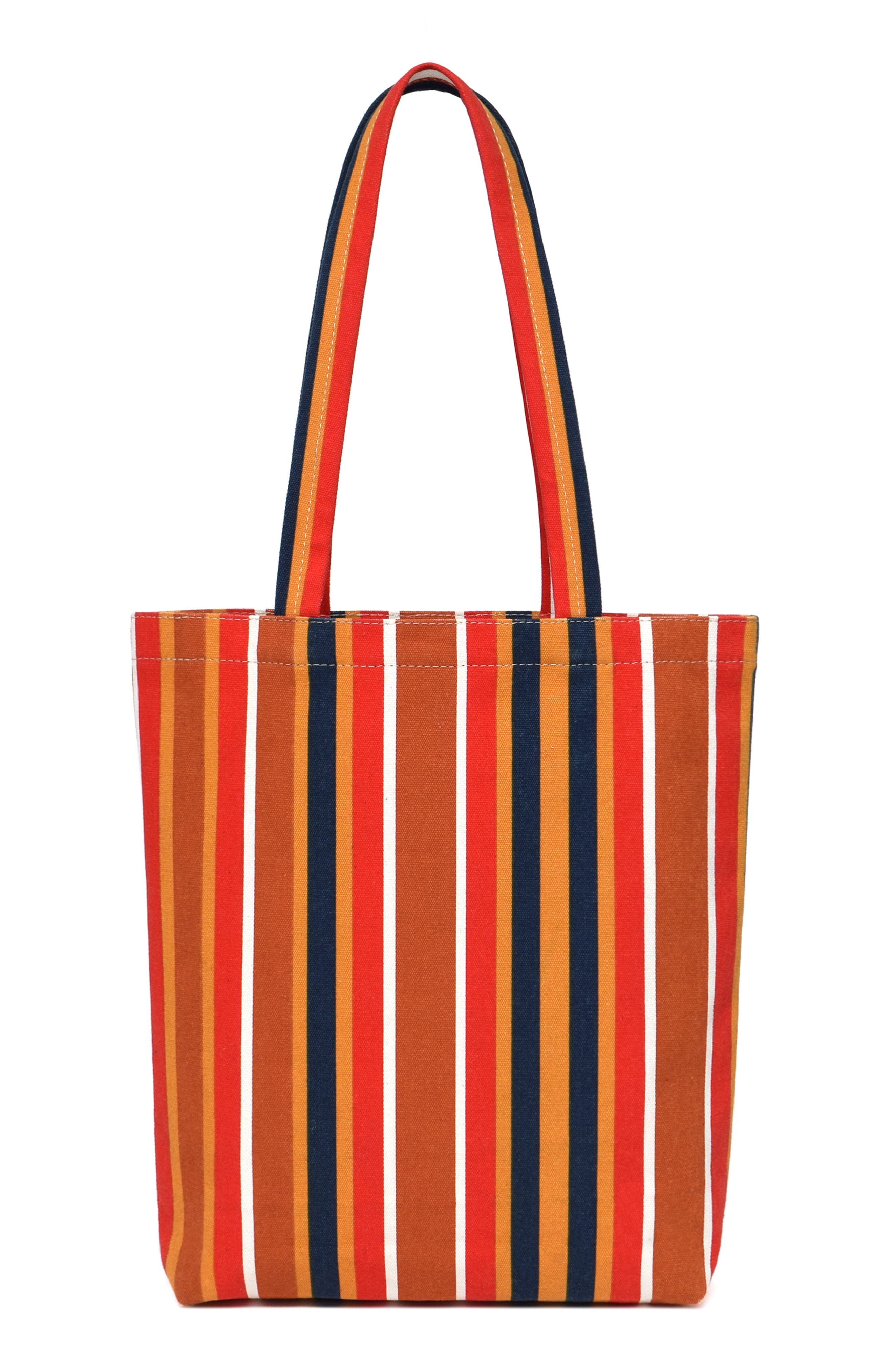 Eden Stripe Canvas Tote, Alternate, color, TAN MULTI