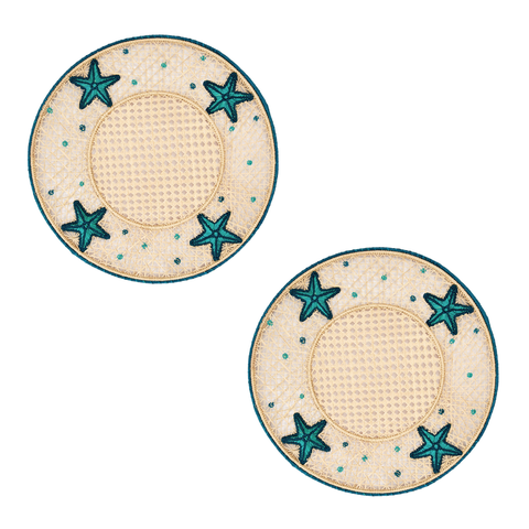 Starfish 3D Placemat - Set of 2