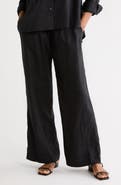 James Perse Linen Wide Leg Pants