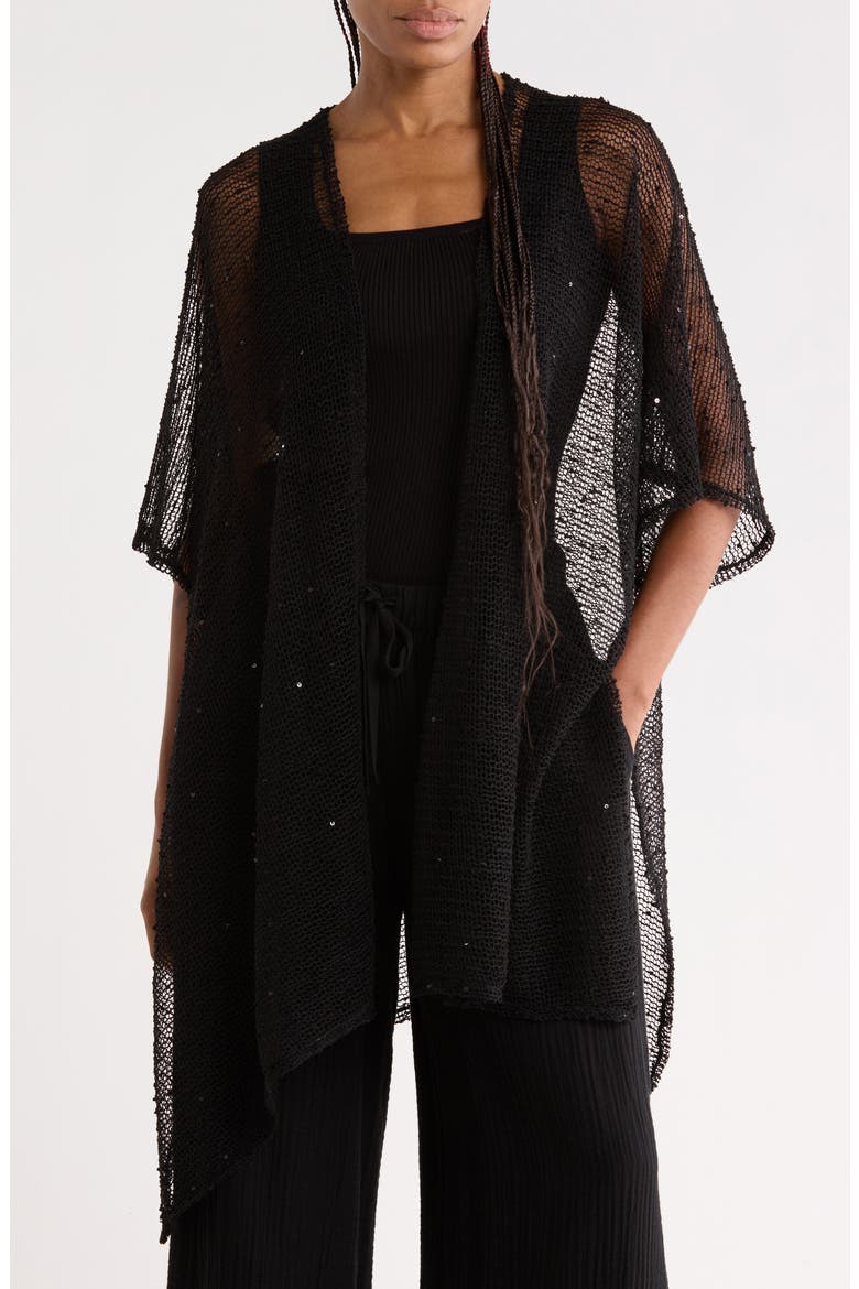 Popcorn Texture Topper, Main, color, BLACK