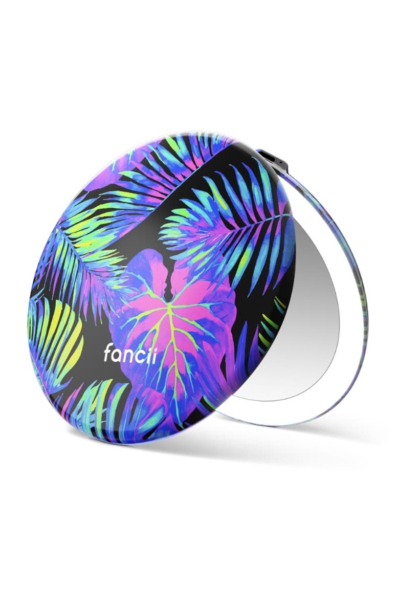 FANCII Taylor LED Compact Mirror, Main, color, Neon Oasis