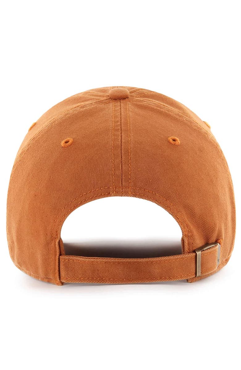 '47 Men's '47 Texas Orange Texas Longhorns 2025 NCAA Women's Basketball Tournament March Madness Final Four Clean Up Adjustable Hat, Alternate, color, 