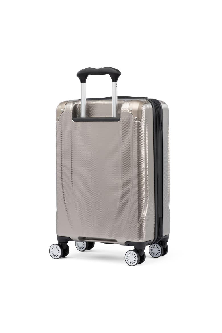 Pathways 3 Hardside Expandable 21" Carry On Spinner Luggage, Alternate, color, Champagne