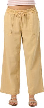 O'Neill Sevie 2 Drawstring Cotton Twill Pants