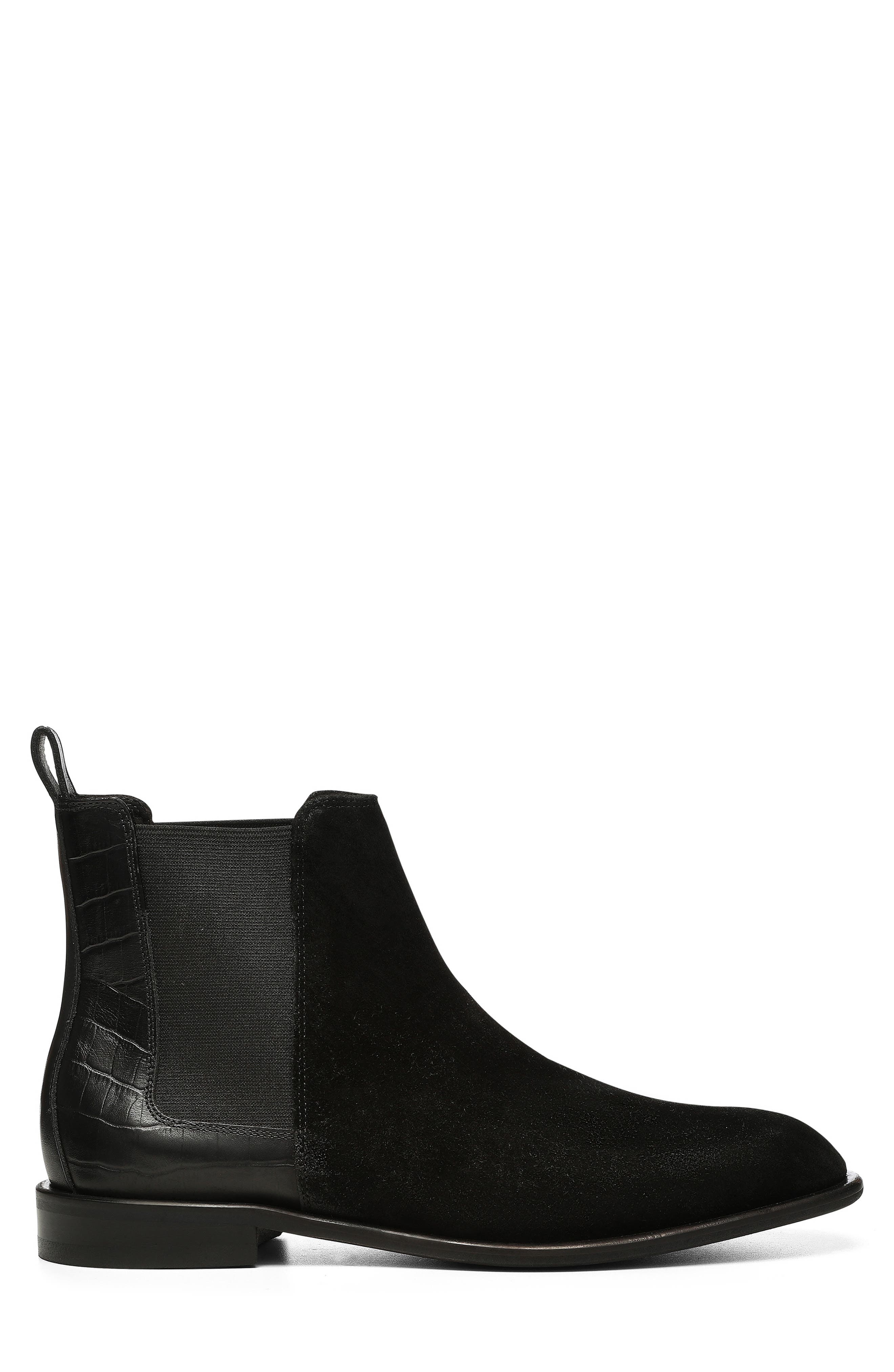 Donald Pliner Calf Suede Chelsea Boot, Alternate, color, 