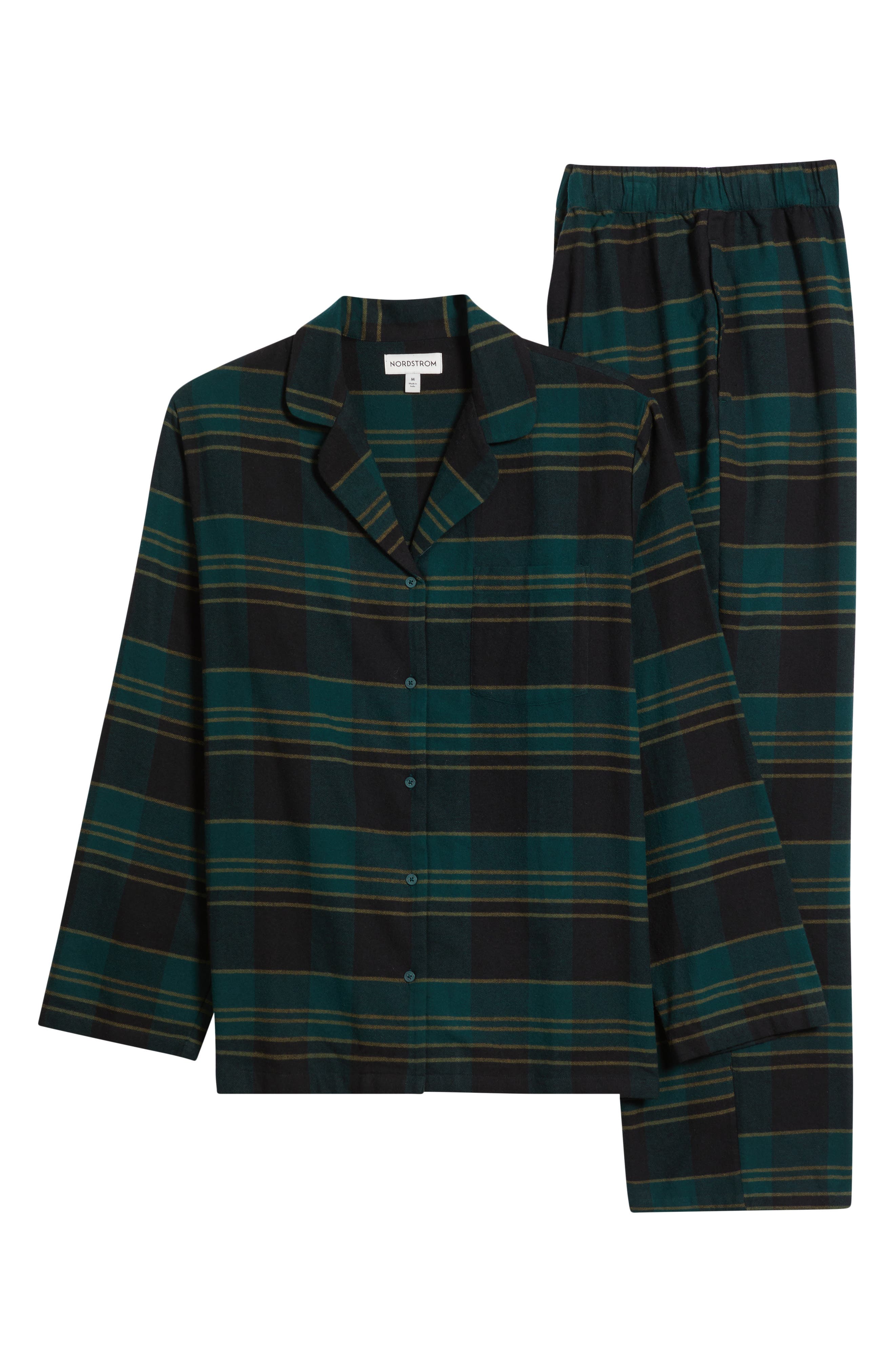 Nordstrom Plaid Flannel Pajamas
