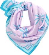 FRASIER STERLING Palm Square Scarf