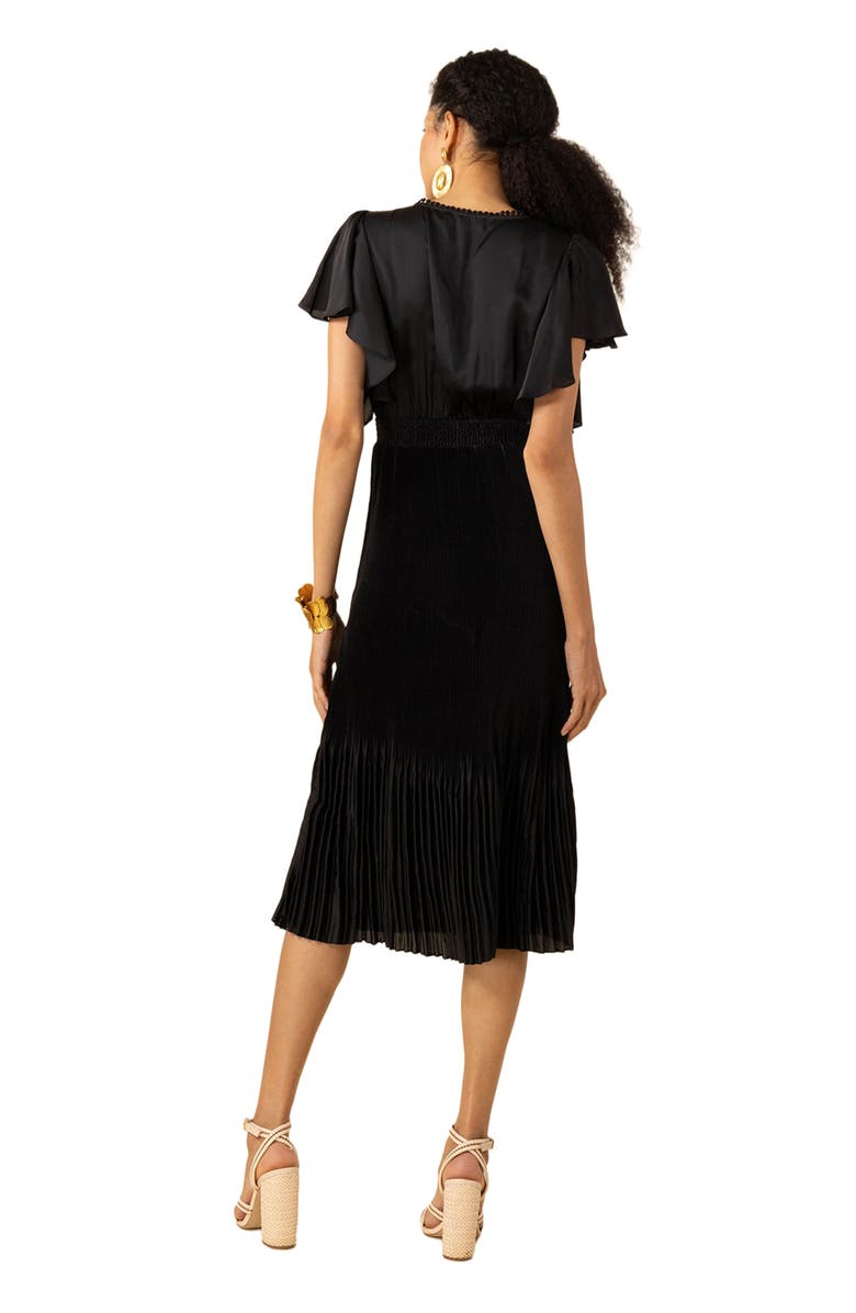 Hale Bob Della Solid Maxi Dress, Alternate, color, 