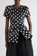 Dries Van Noten Polka Dot Washed Mousseline Jacket