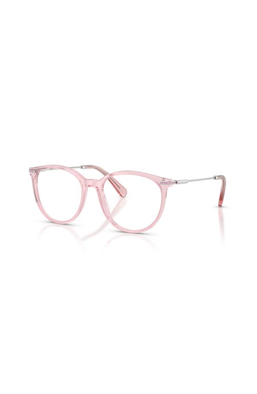 Swarovski 50mm Phantos Optical Glasses In Pink