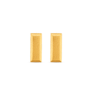 7879 Mini Bullion Bar Stud Earrings