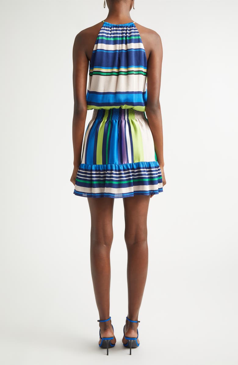 Ramy Brook Bettina Dress, Alternate, color, Ultramarine Stripe