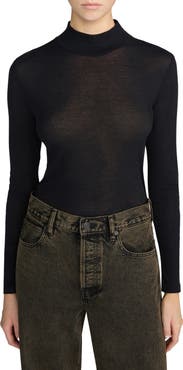 FRAME The Shadow Turtleneck Top