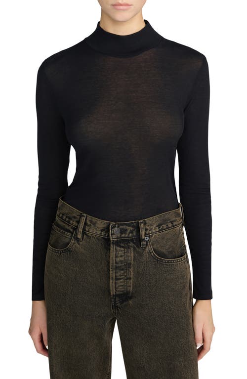 Frame The Shadow Turtleneck Top In Multi