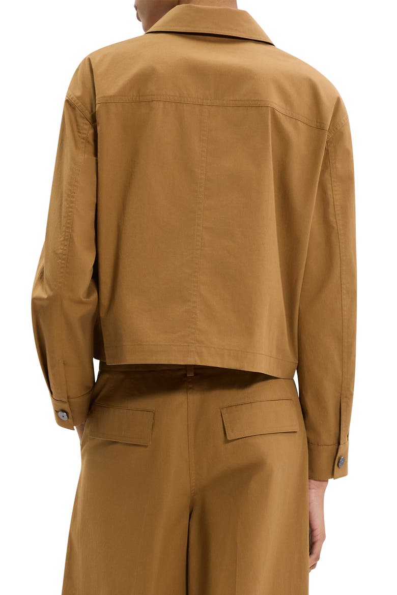 Cotton Crop Work Jacket, Alternate, color, BRONZE
