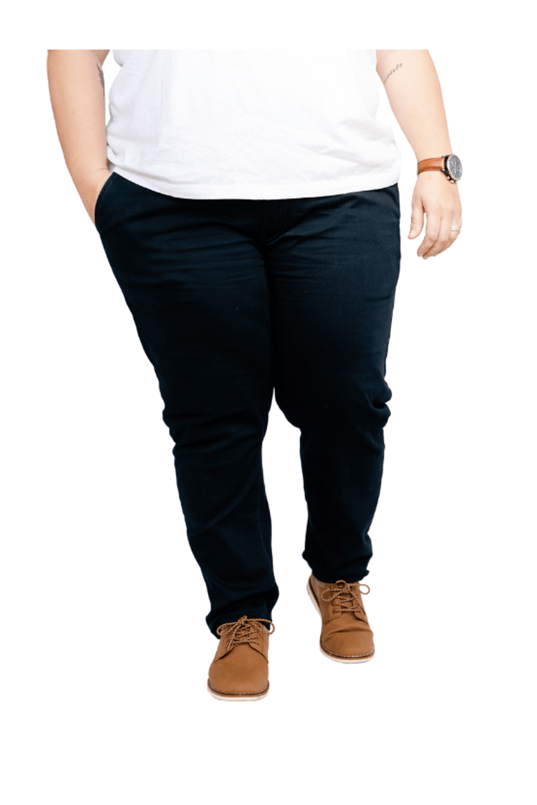 Slim Dark Navy Chino Pants, Main, color, Dark Navy