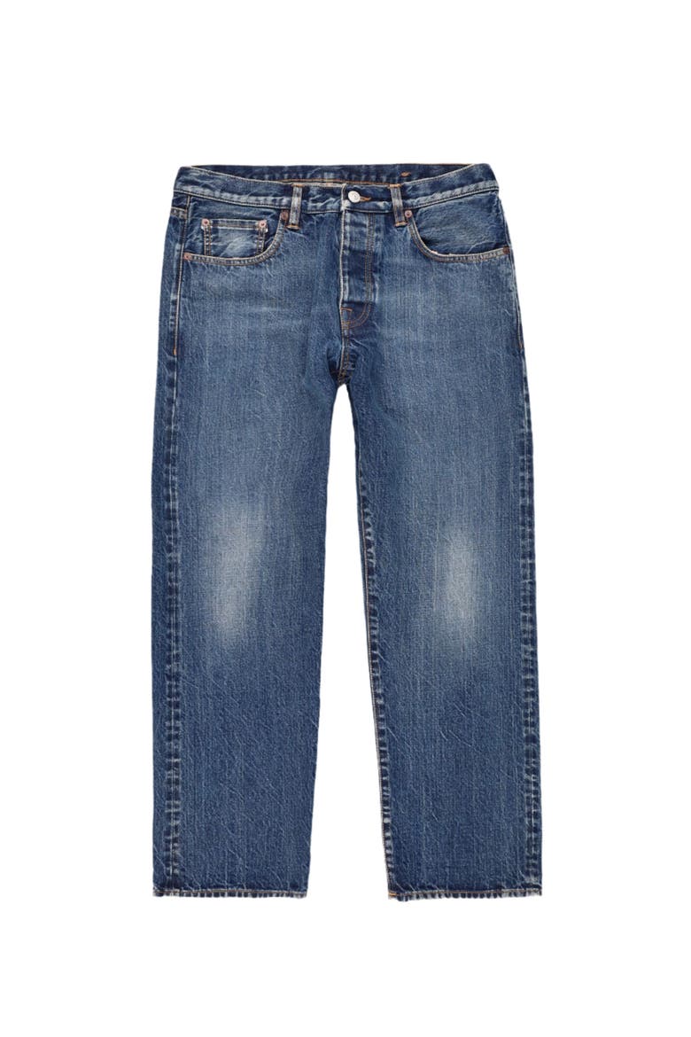 965 John Japan Selvedge 5-Pocket Slim-Fit Denim Pants, Main, color, Custom Wash