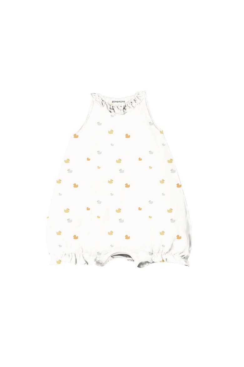Bubble Romper - Baby, Main, color, Ducks