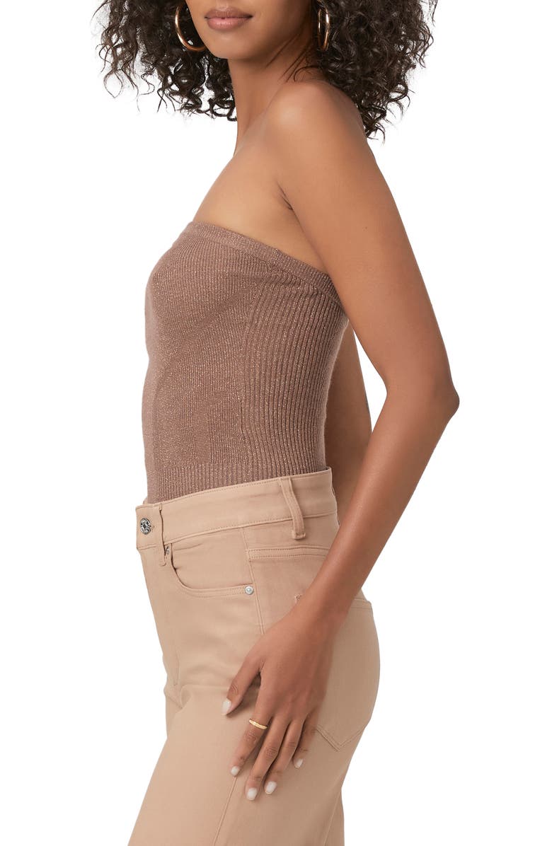 PAIGE Metallic Sweater Tube Top, Alternate, color,
