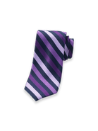 Paul Fredrick Patterned Woven Silk Tie