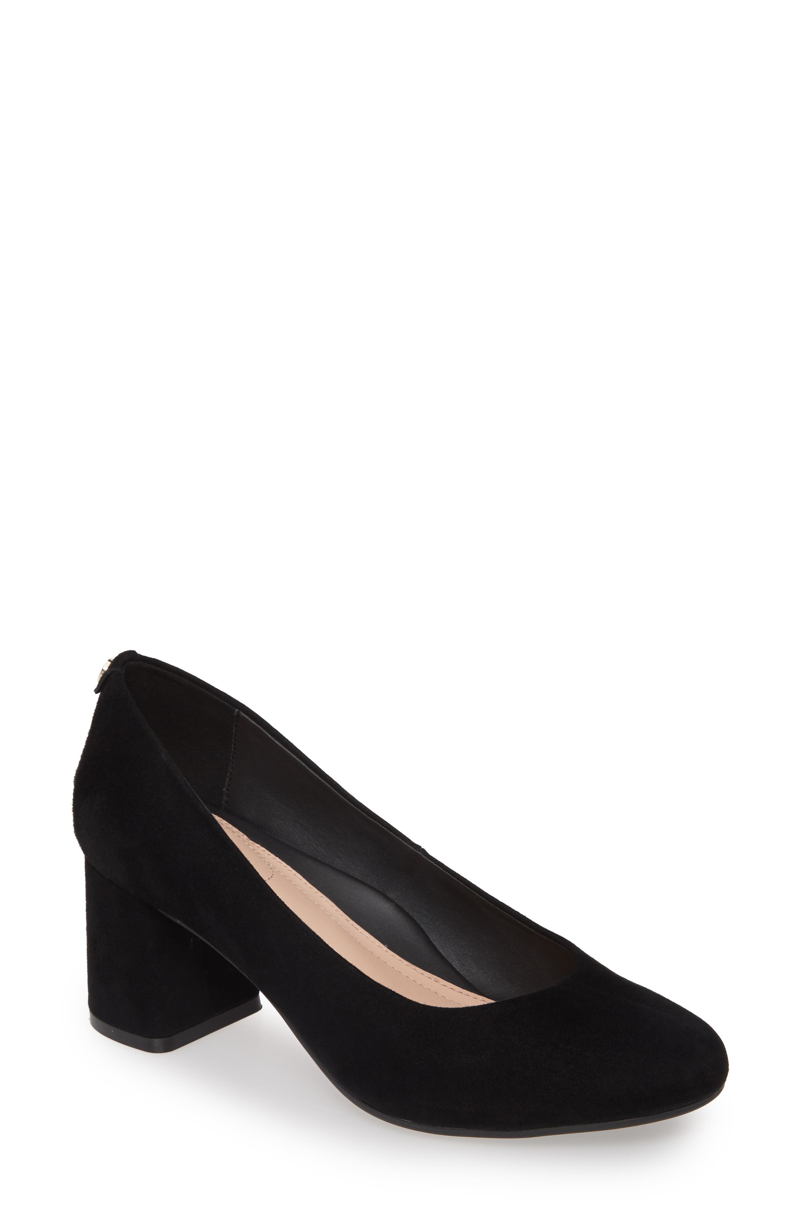 Taryn Rose Ricki Block Heel Pump, Main, color, 