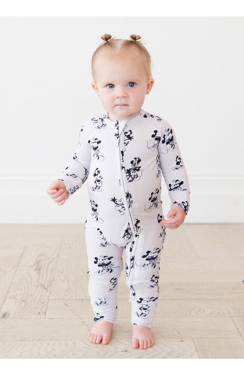 Charlie Lou Baby<sup>®</sup> Steamboat Willie Convertible Romper, Alternate, color, Beige
