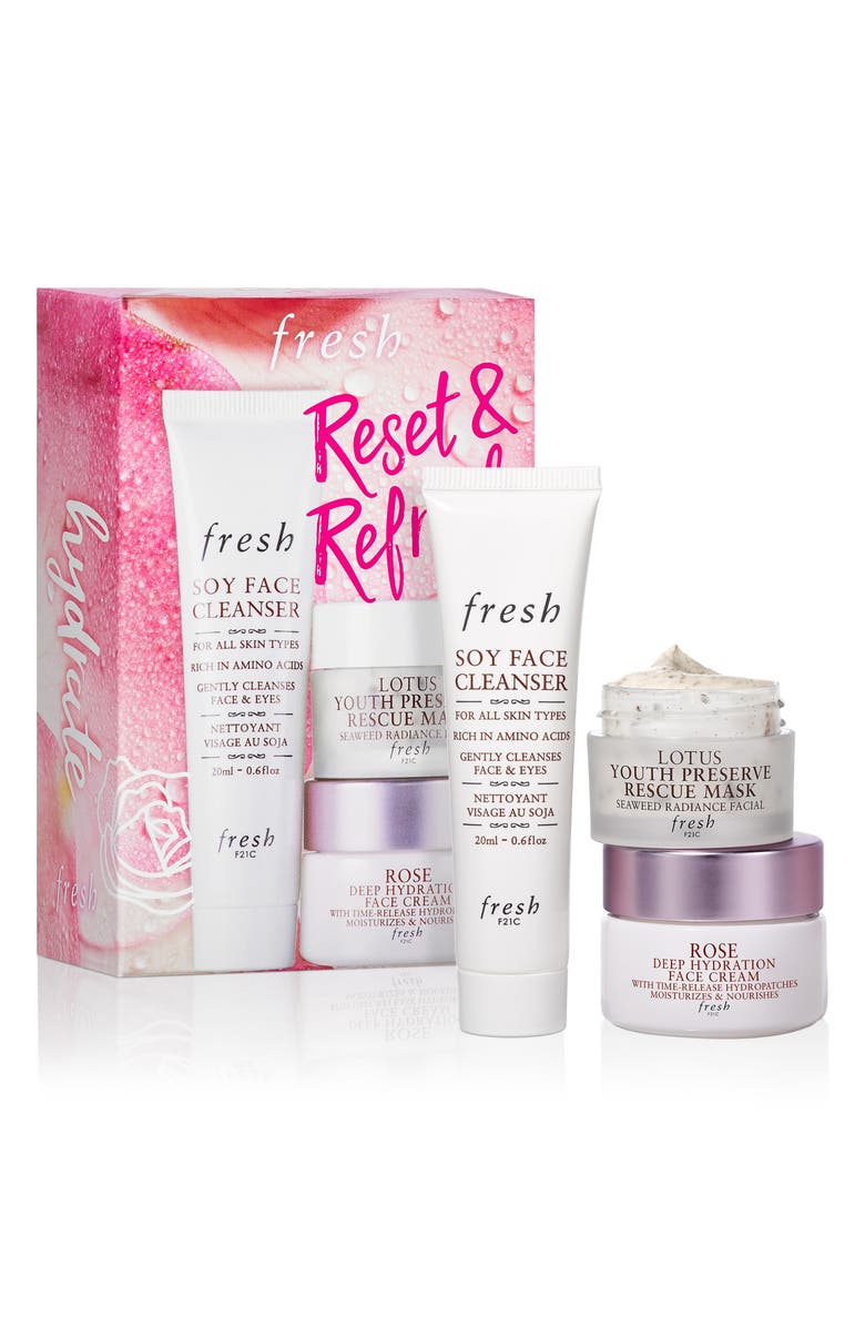 Fresh<sup>®</sup> Reset & Refresh Skin Care Set, Alternate, color, 