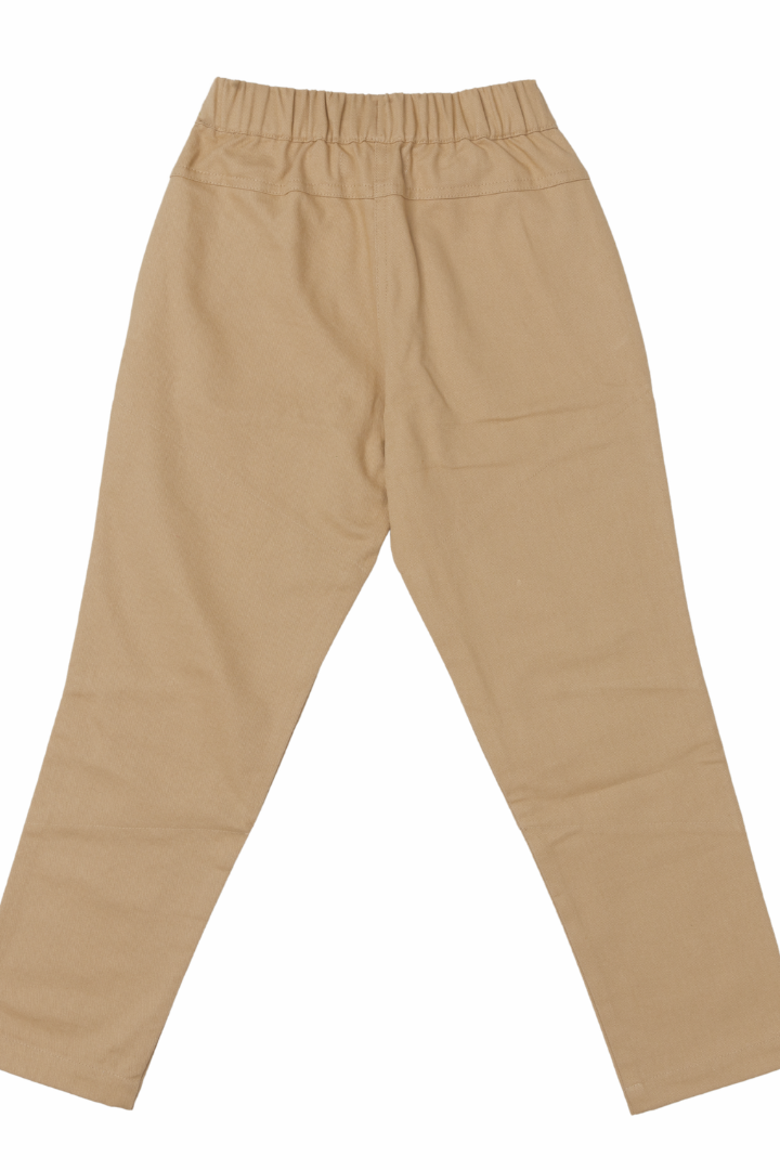 Kids' Ash Organic Cotton Twill Pants, Alternate, color, Khaki
