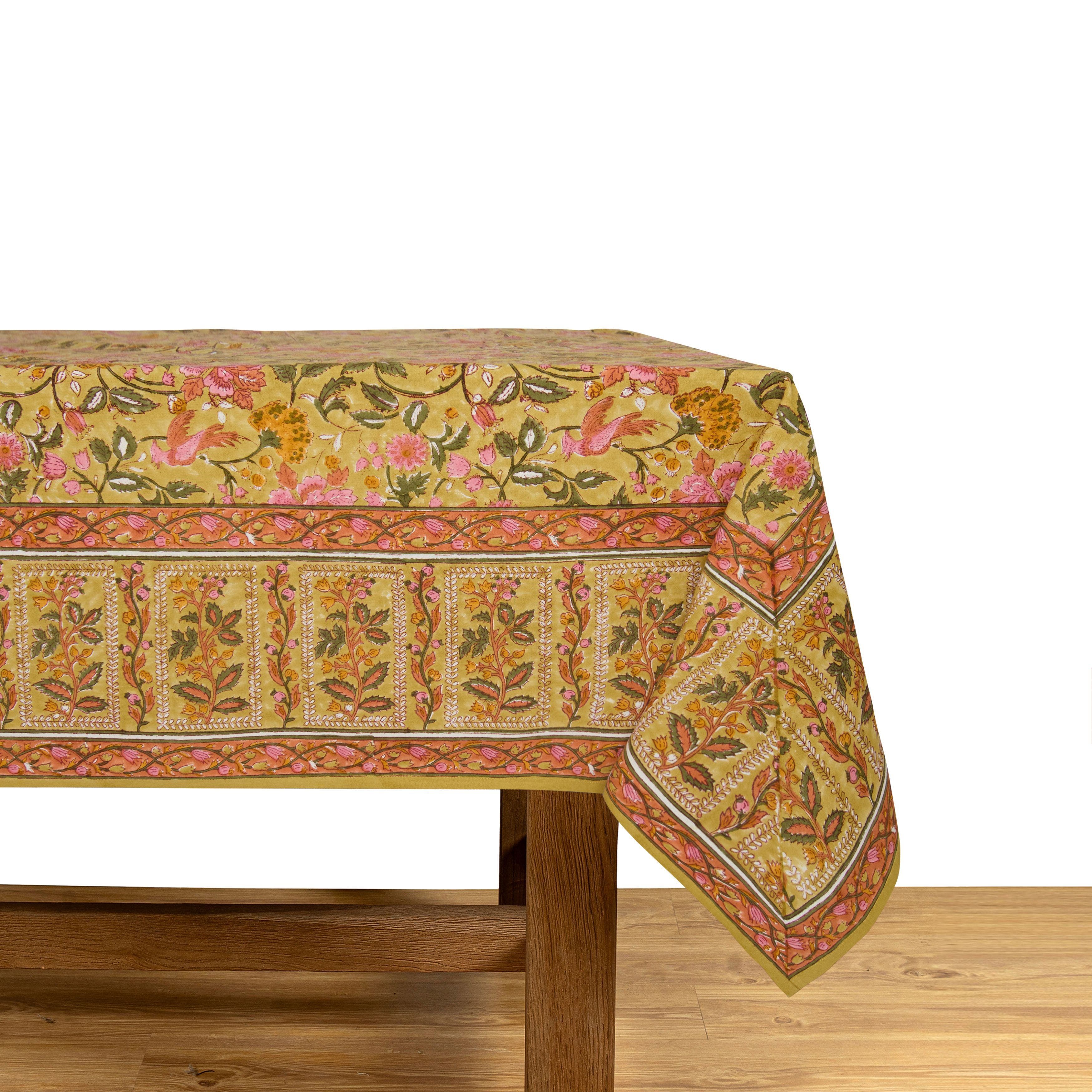 selected Pink, Mustard 59" x 86"