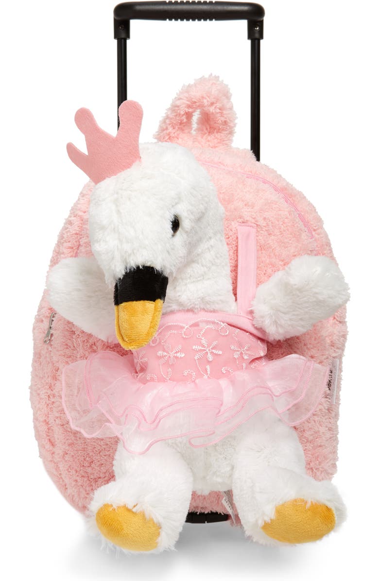 Popatu Ballet Swan Trolley Backpack, Main, color,