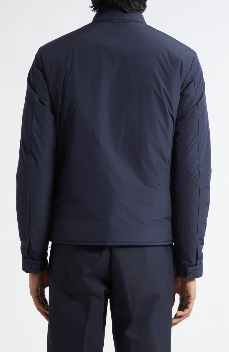 Moncler Zonda Water Repellent Down Jacket, Alternate, color, Navy Blue